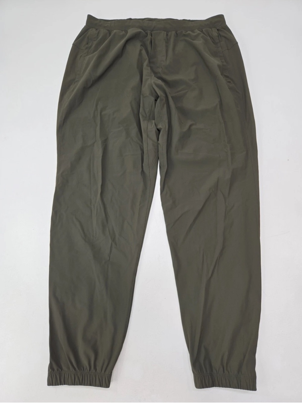 Lululemon Pants Green Surge Jogger 29" Zip Ankle Running M5956S Size XL